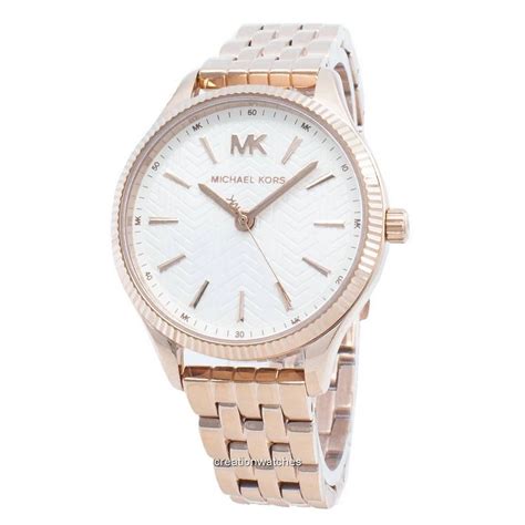 mk6641 michael kors|Michael Kors Lexington Quartz White Dial Ladies Watch MK6641.